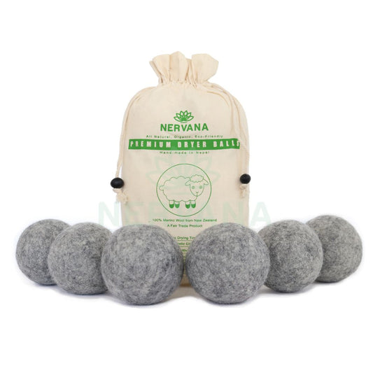 Wool Dryer Balls - Gray