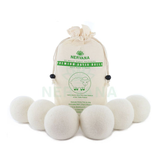 Wool Dryer Balls - White