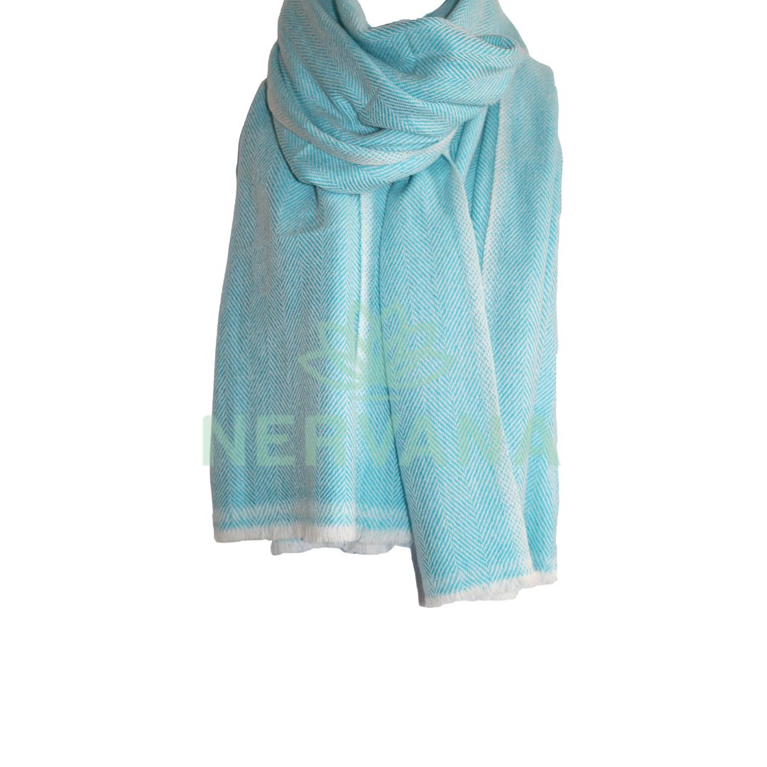 Cashmere Shawl - Turquoise