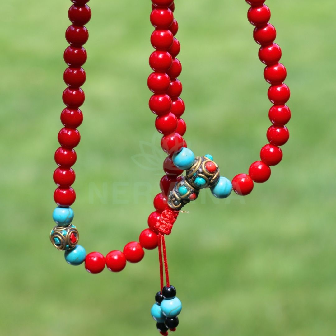 Red Coral Mala