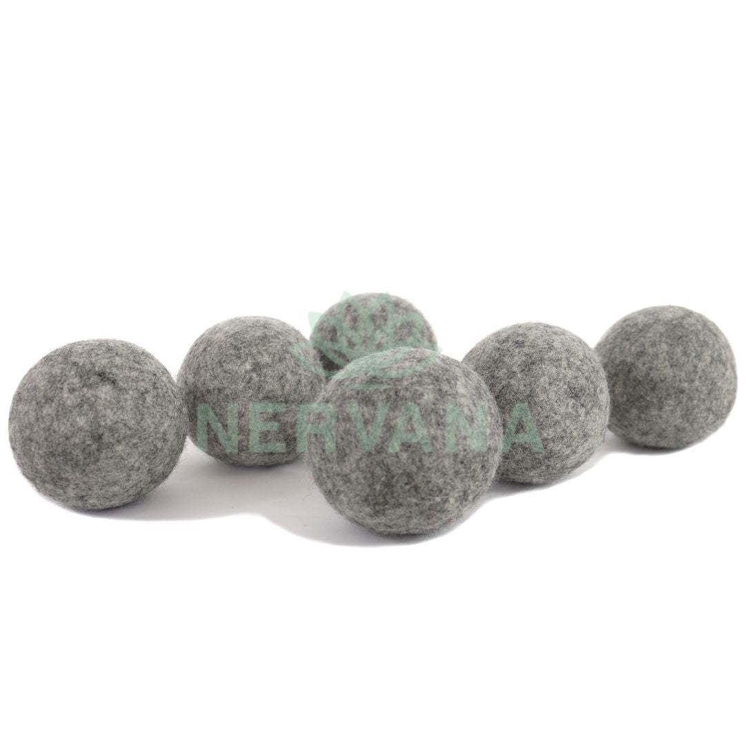 Wool Dryer Balls - Gray