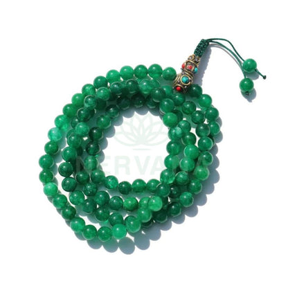 Green Jade Mala