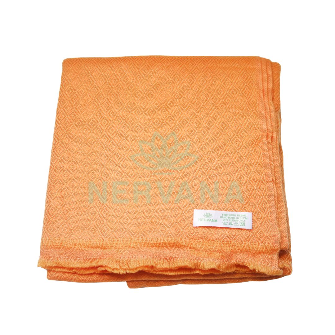 Cashmere Shawl - Apricot