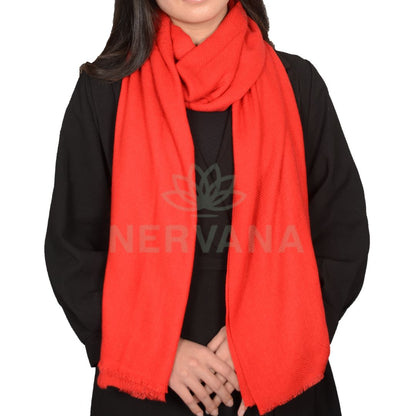 Cashmere Shawl - Red