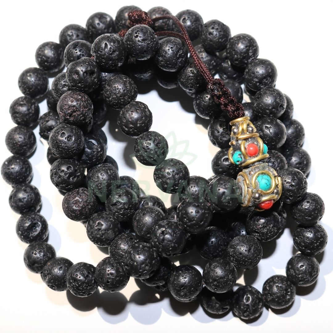 Lava Stone Mala