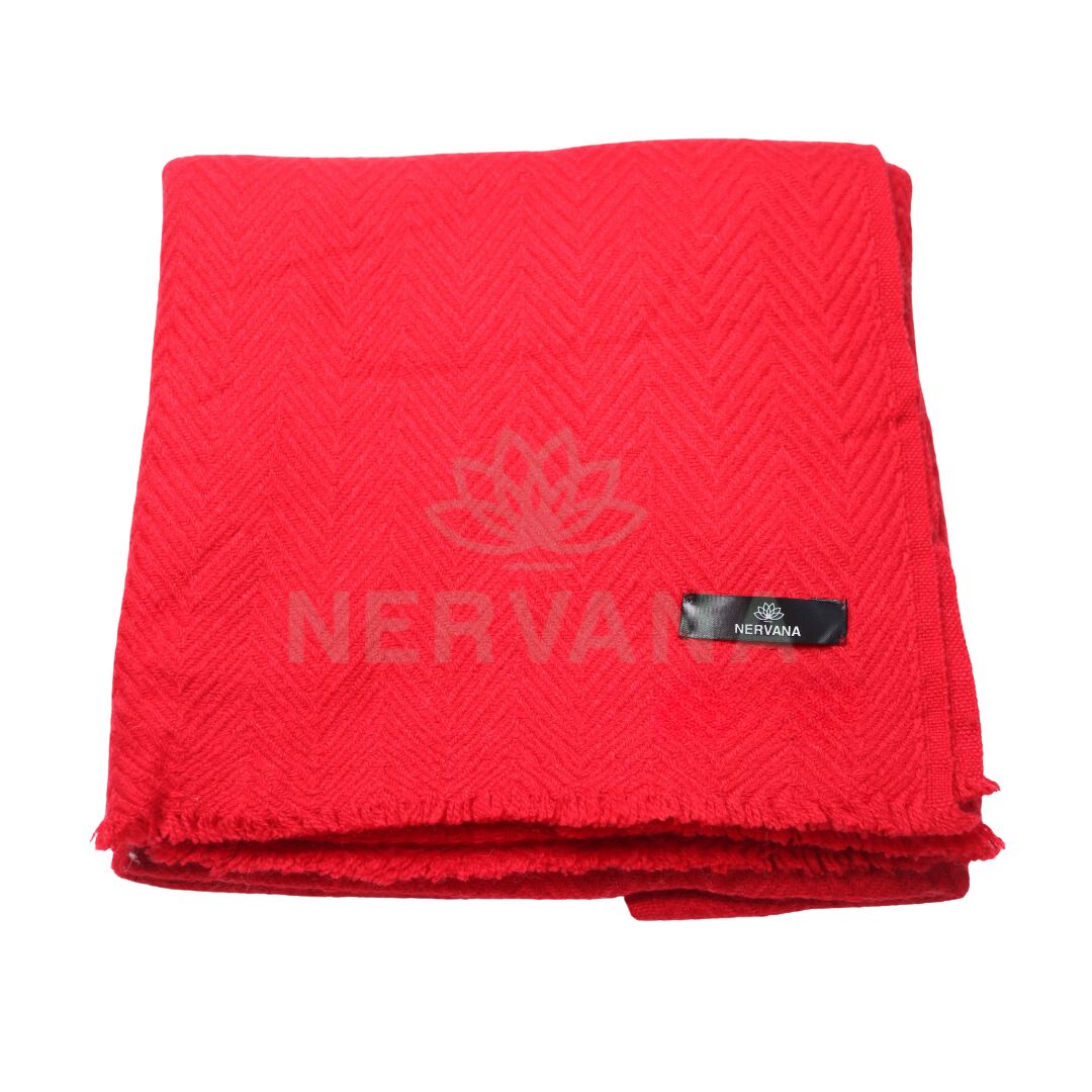 Cashmere Shawl - Red