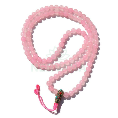 Rose Quartz Mala