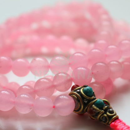 Rose Quartz Mala