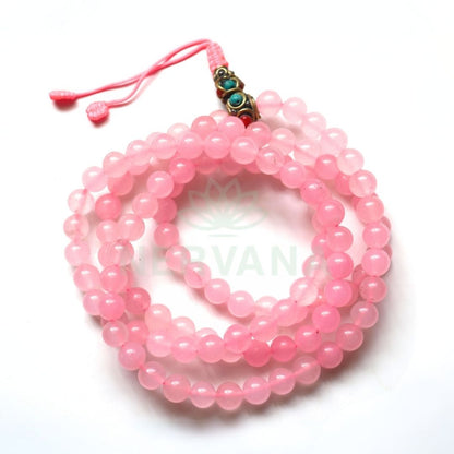 Rose Quartz Mala