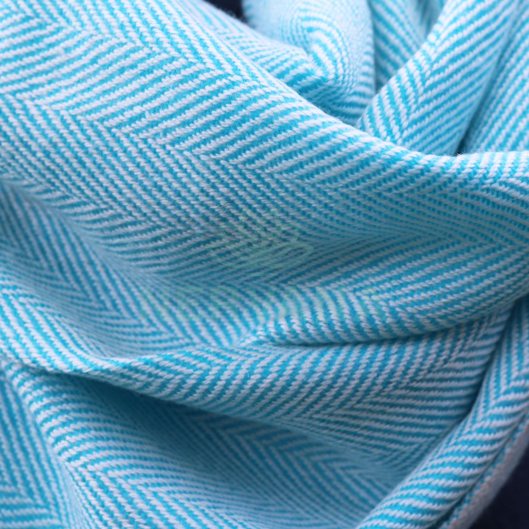 Cashmere Shawl - Turquoise