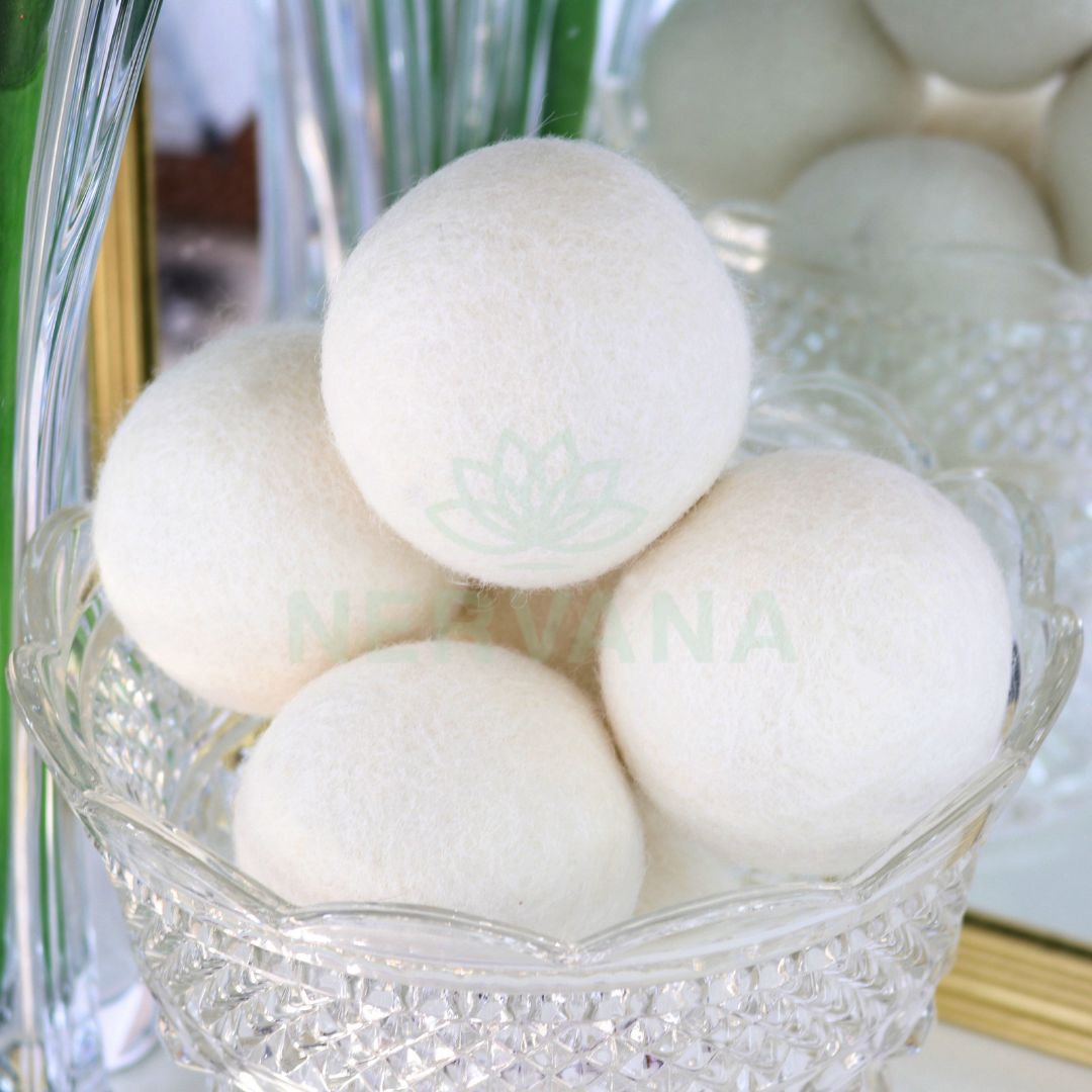 Wool Dryer Balls - White